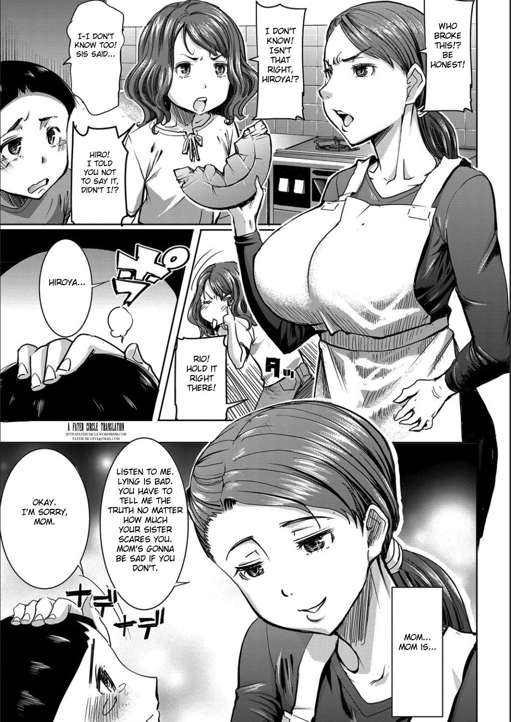 Hentai Manga Comic-Exposing My Family Series-Read-74